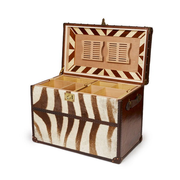 Large Zebra Print Trunk - Image 4