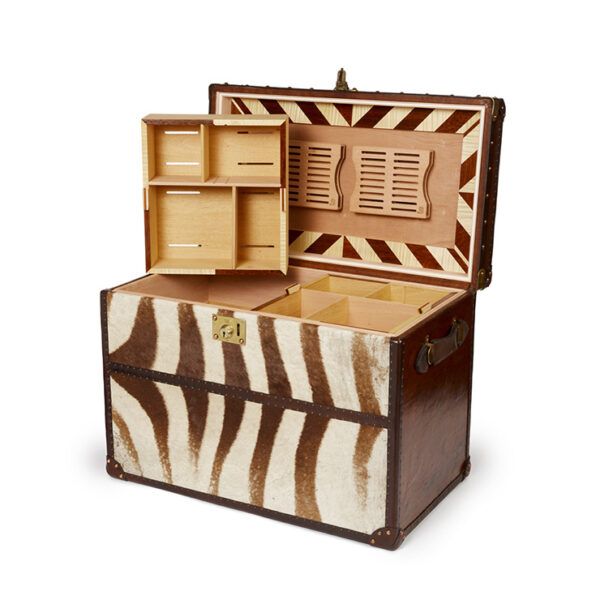 Large Zebra Print Trunk - Image 5