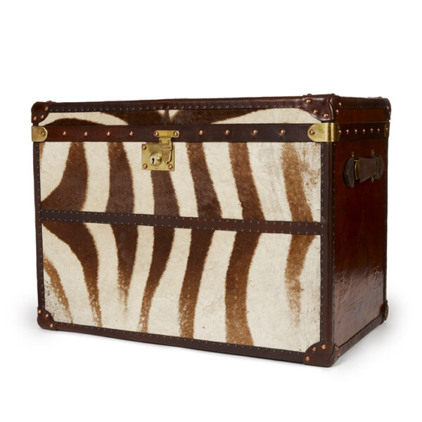 Large Zebra Print Trunk - Image 2