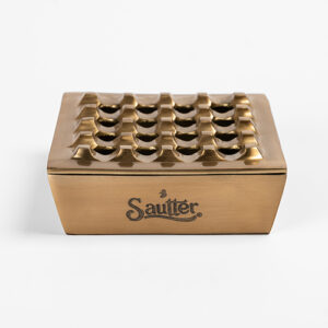Sautter - Large Crate Bronze Ashtray
