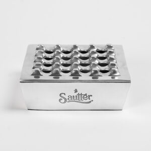 Sautter - Large Crate Silver Ashtray