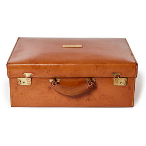 Small Leather Vintage Briefcase