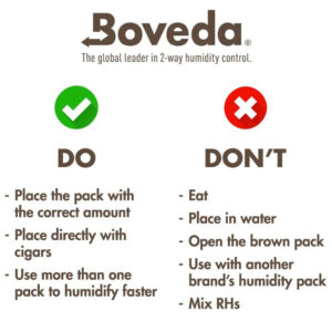 Boveda - Humidity Control Pack Size 60