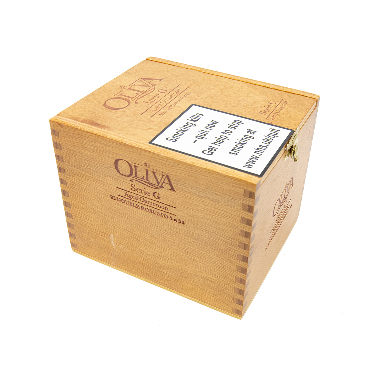 Oliva - Nicaragua - Serie G Natural Double Robusto (Box of 25)