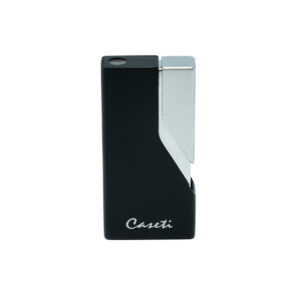 Caseti of Paris - Deco Style Lighter (Black & Silver)