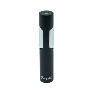 Caseti of Paris - Slim Single Torch (Black & Silver)