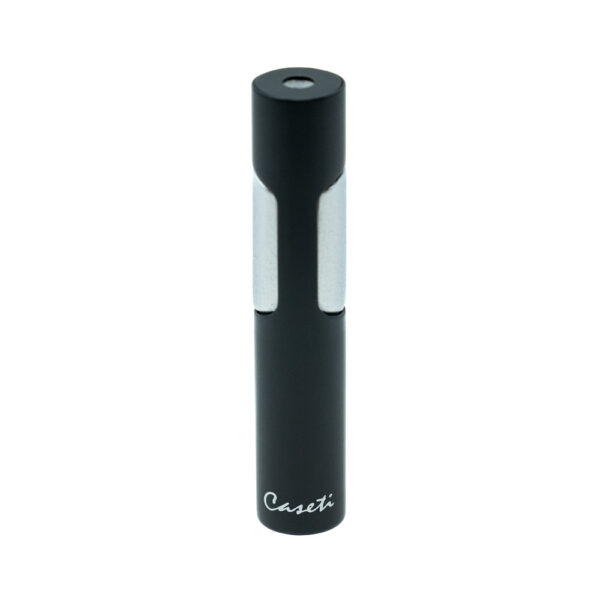 Caseti of Paris - Slim Single Torch (Black & Silver)