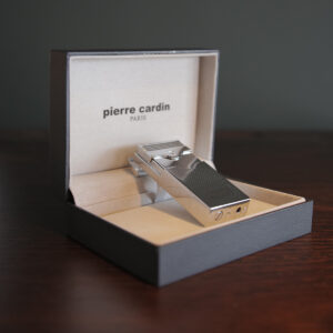 Pierre Cardin - Polished Chrome Torch Push Up Cigar Lighter