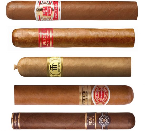 This week's Top 5 cigars from Laurence Davis