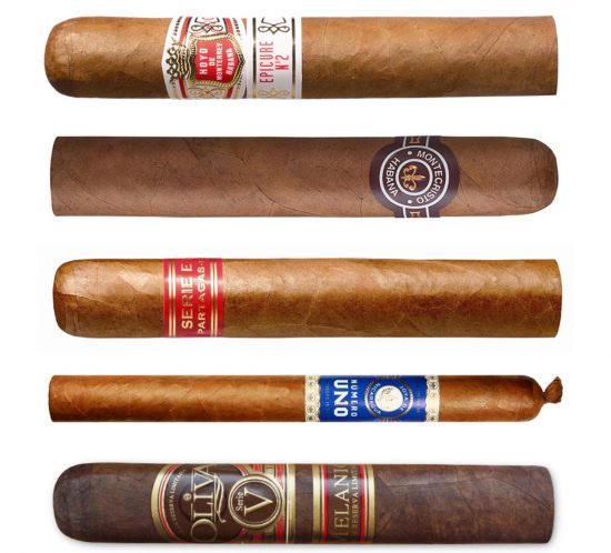 This week's Top 5 cigars from Nick Hammond
