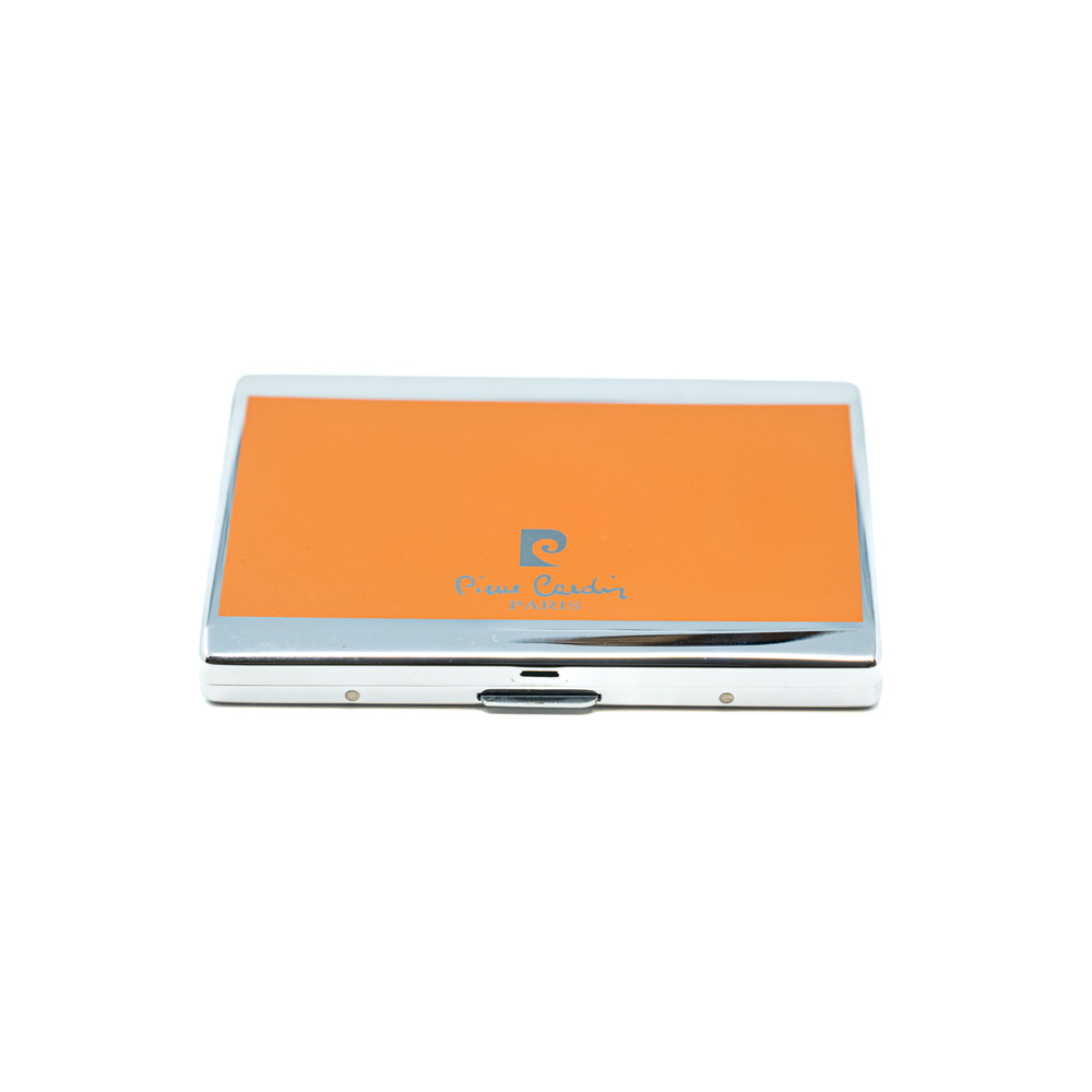 Pierre Cardin - Metal Cigarillo Case (Orange) - Sautter of Mount Street