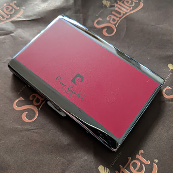 Pierre Cardin - Metal Cigarillo Case (Red)