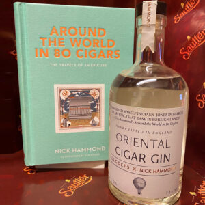 Oriental Cigar Gin 70cl & Around the World in 80 Cigars by Nick Hammond