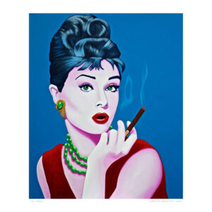 Christian Develter - Cigar Lithograph Series - Audrey (LE)