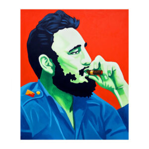 Christian Develter - Cigar Lithograph Series - Castro (LE)