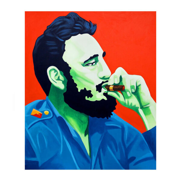 Christian Develter - Cigar Lithograph Series - Castro (LE)