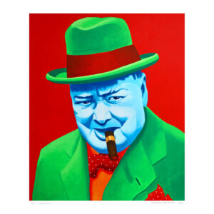 Christian Develter - Cigar Lithograph Series - Churchill (LE)