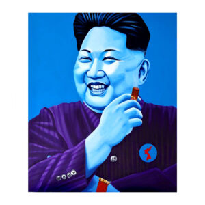 Christian Develter - Cigar Lithograph Series - Kim Jong-Blue (LE)