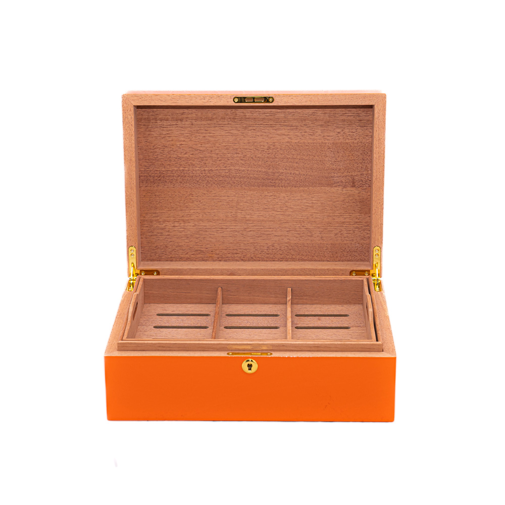 Sautter - Cigar Humidor Orange
