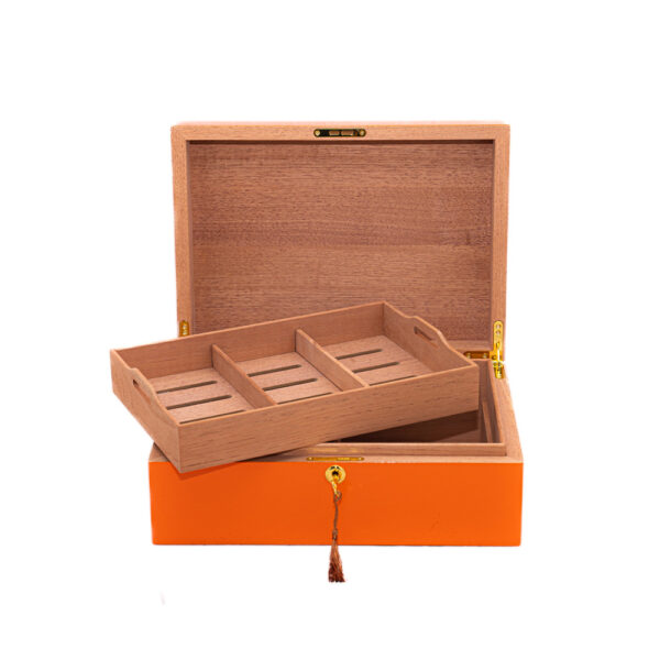 Sautter - Cigar Humidor Orange