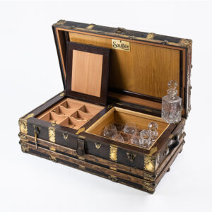 Vintage Trunk (Drink & Cigar Cabinet)