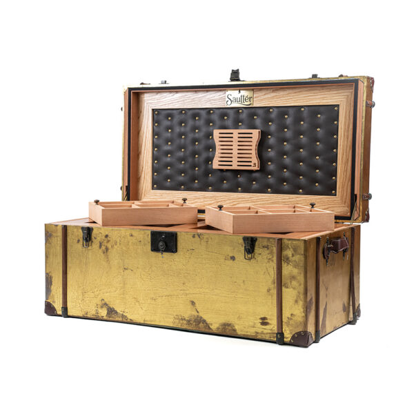 Gold Flight Trunk (Large)